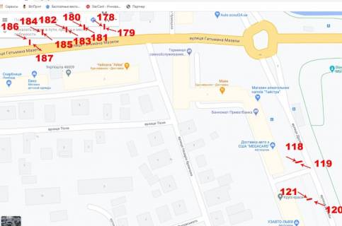Ситилайт A в Тернополе Мазепи ,3 схема
