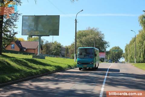 Билборд B в Прилуках, 6x3  Прилуки, по ул.Киевская (напротив дома №23) фото 1