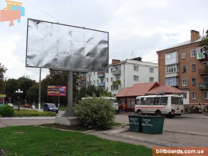 Билборд B в Прилуках, 6x3  Прилуки, ул. Вокзальная 3 фото 1