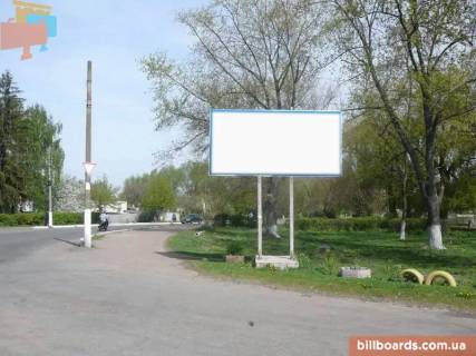 Билборд A в Бобровице, 6x3  Бобровица, смт. Бобровица фото 1