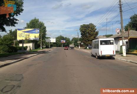 Билборд B в Нежине, 6x3  Нежин, ул Набережная возле насосной станции фото 1