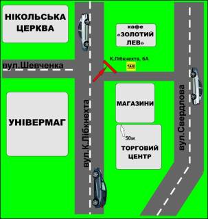 Призматрон, Призма A у Бердичеві, 3х6  Призма (18м.кв.) Европейская, 6а (Универмаг) - 389033 схема