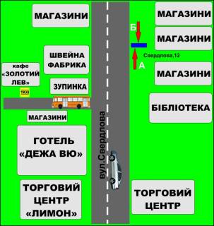 Ситилайт B в Бердичеве Ситилайт (2,16 м.кв.) Винницкая, 12 (Ера) схема