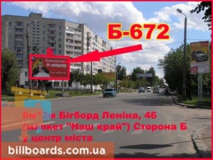 Билборд B в Бердичеве Житомирская,  46 (Наш край,молодежка) фото 1