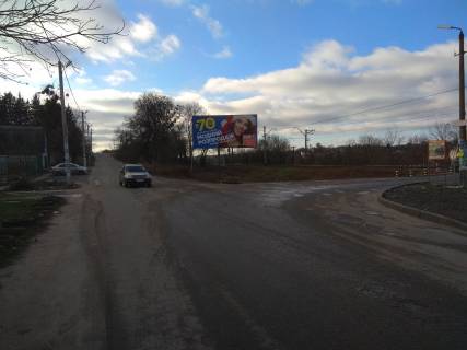 Билборд A в Харькове, 3х6  Бульварна вул. навпроти буд.№18, смт.Високий (Бульварна, 18 А) схема