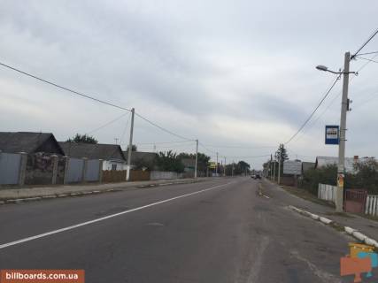 Билборд A в Сарнах, 3x4  Гагаріна (траса на Рівне) МРЕО фото 1