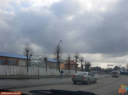 Білборд, Бігборд (Борд)  A у Сарнах, 3x4  Бєлгородської (меблевий завод) Фото 1