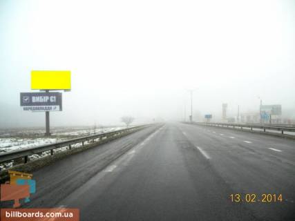 Білборд, Бігборд (Борд)  B у Умані, 3х6  Одеська траса, 202 + 500 ліво, в'їзд з боку Києва, через 400м АЗС WOG, розв'язка вул. Інтернаціональна, СТО, Автосервіси Фото 1