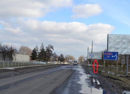 Билборд A в Умане, 3х6  ул. Деревянка, 17 фото 1