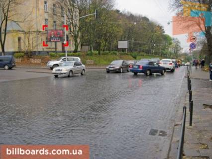 Скроллер B в Львове вул. Личаківська – Пасічна, розмір 2,3 х 3,2 м скролл - 130284 фото 1