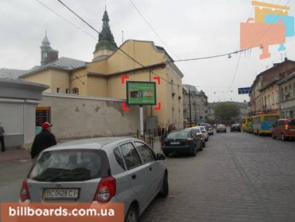Скроллер B в Львове вул. Городоцька, 32, розмір 2,3 х 3,2 м скролл - 139820 фото 1