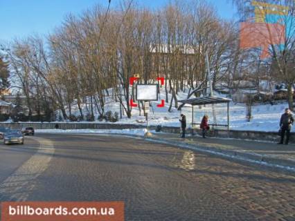 Скроллер A в Львове вул. Зелена, 91-93, розмір 2,3 х 3,2 м скролл - 139828 фото 1