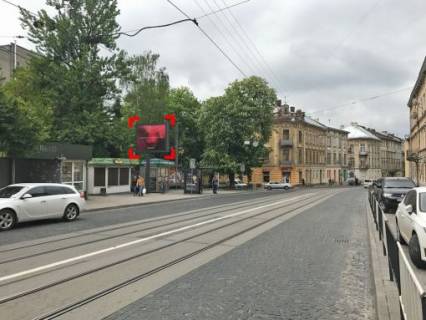 Скроллер B в Львове вул. Личаківська – Чехова, розмір 2,3 х 3,2 м скролл - 193110 фото 1