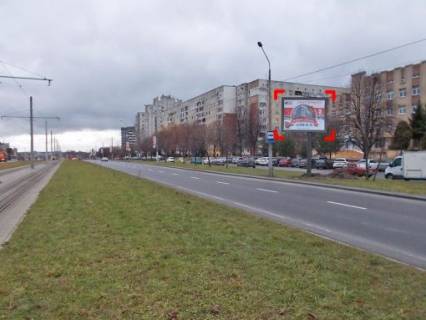 Скроллер A в Львове пр. Черв. Калини (навпроти буд. 57, біля переходу ), місце 3, розмір 2,3 х 3,2 м, скролл - 193164 фото 1