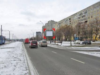 Скроллер A в Львове пр. Черв. Калини (навпроти буд. 57, біля переходу ), місце 4, розмір 2,3 х 3,2 м, скролл - 176628 фото 1