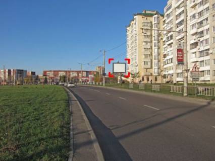 Скроллер A в Львове пр. Черв. Калини (біля буд. 85"А", біля переходу ), місце 8, розмір 2,3 х 3,2 м, скролл - 193176 фото 1