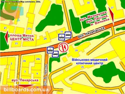 Scrolller, Scroll B in Lviv st. Licakivs'ka - Cehova, rozmir 2,3 h 3,2 m skroll - 158223 scheme