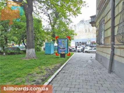 Ситилайт B в Львове вул. Кн. Романа – Герцена фото 1