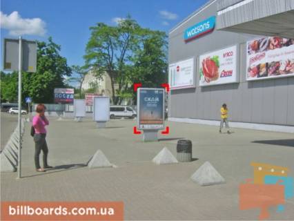 Ситилайт A в Львове вул. Зелена (супермаркет "Арсен"), місце 3 фото 1