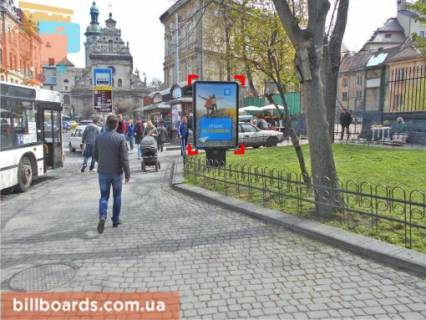 Скроллер A в Львове пл. Галицька (парна сторона) скролл - 130459 фото 1