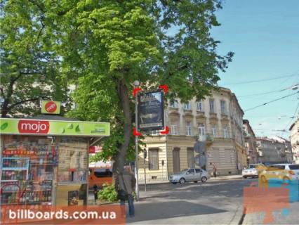 Ситилайт B в Львове пл. Франка (острівець), місце 2 фото 1