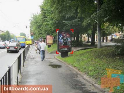 Citylight A in Lviv av. Cornovola, 2 (navproti gotelu "L'viv"), misce 3 Photo 1