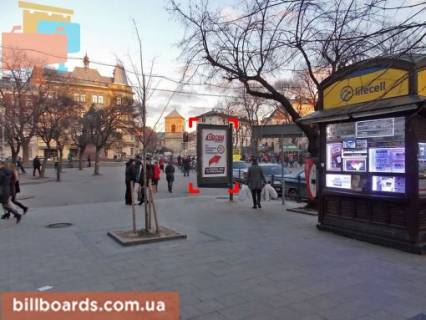 Ситискролл B в Львове пл. Галицька – вул. Галицька (парна сторона)  скролл фото 1