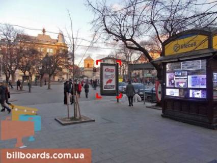 Ситискролл B в Львове пл. Галицька – вул. Галицька (парна сторона)  скролл фото 1