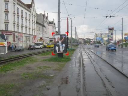 Billboard B in Lviv st. Gorodoc'ka (bila Primis'kogo vokzalu, z centru), misce 1 Photo 1