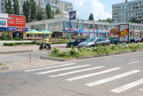 Ситилайт B в Южноукраинске, 1,2х1,8  пр. Незалежності 16, Школа №4 фото 1