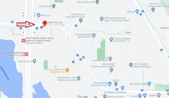 Призма A в Киеве, 6х3  вул. Героїв полку "Азов" (Малиновського) - 131024 схема