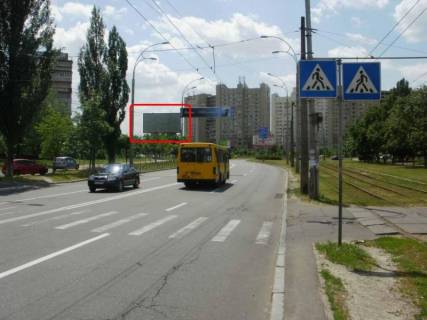 Билборд B в Киеве, 6х3  вул. Лук'яненка (Тимошенка), 2Г фото 1