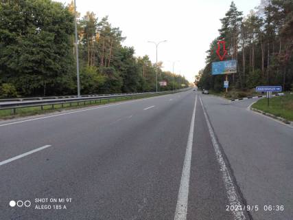 Білборд, Бігборд (Борд)  A у Вишгороді, 6х3  вул. Богатирська Фото 1