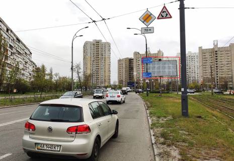 Билборд A в Киеве, 6,20х3,15  вул. Лук'яненка (Тимошенка), 3В фото 1