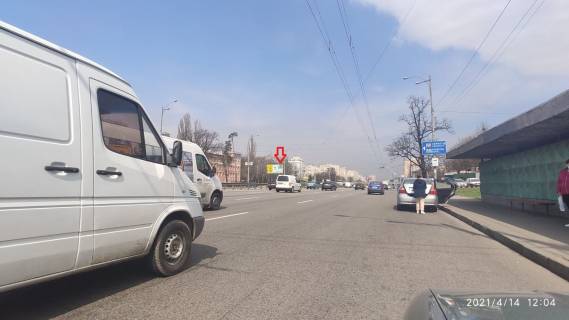 Билборд B в Киеве, 6х3  Велика Кільцева дорога/ вул. Львівська, 47/8 фото 1