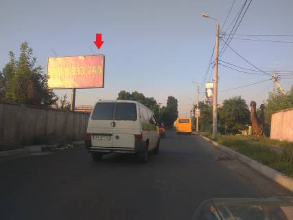 Billboard A in Vishnev, 6 х 3  m. Visneve, st.Cornovola Photo 1