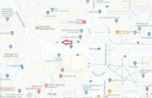 Призма A в Киеве, 6х3  вул. Лук'яненка (Тимошенка), 21 - 412066 схема