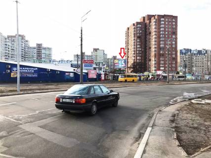 Билборд B в Киеве, 6,20х3,15  вул.Ахматової, 1 фото 1