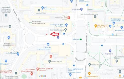 Призма A в Киеве, 6х3  вул. Лук'яненка (Тимошенка), 21 - 412064 схема