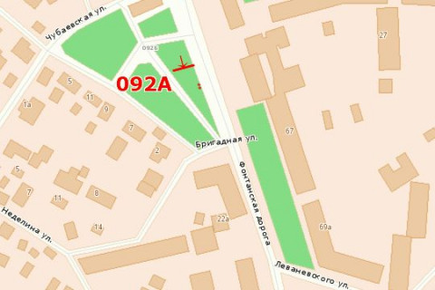 Билборд A в Одессе, 3х6  Фонтанська дорога, 65 (навпроти)  схема
