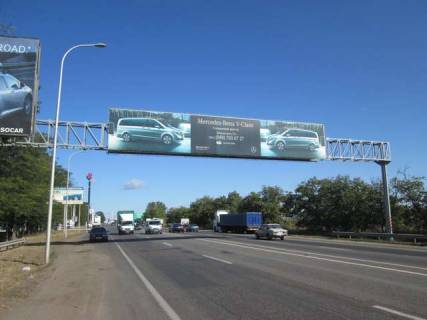 Билборд B в Одессе М-05-01 Обхід м. Одеса, км. 23+800, пгт. Авангард (ліва до ринку 7-й км) фото 1