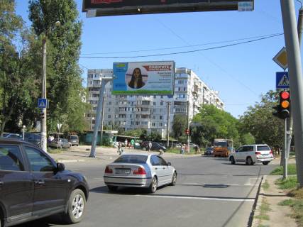 Білборд, Бігборд (Борд)  B у Одесі, 3х6  вул. Архітекторська, 20/22 Фото 1