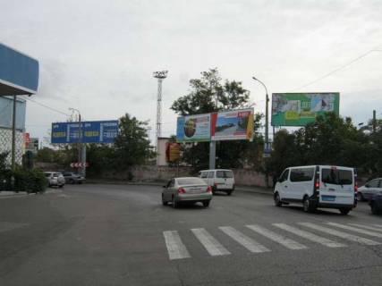 Білборд, Бігборд (Борд)  A у Одесі, 3x6  вул. Балківська, 130/2 (навпроти) (лівий) Фото 1