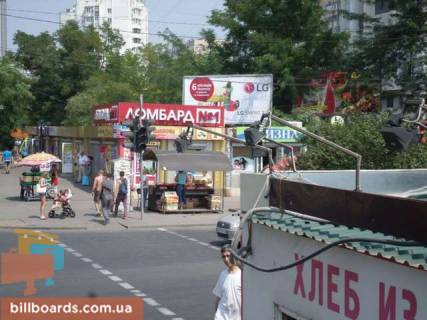 Билборд A в Одессе ул. Владислава Бувалкіна вул. (Генерала Бочарова), 2м (напроти) фото 1