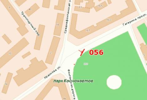 Билборд + в Одессе схема