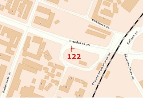 Билборд + в Одессе схема