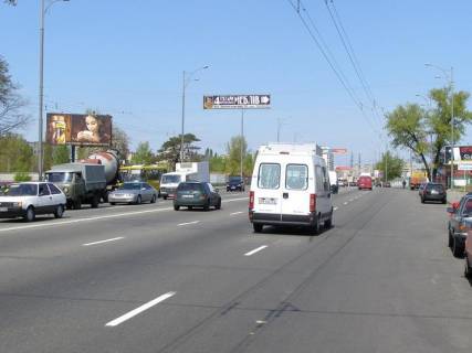 Билборд B в Киеве ул. Братиславская напротив "АТЛ" (В) "Троещинский рынок" фото 1