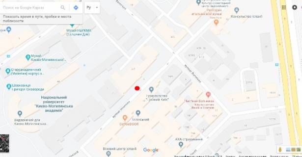 Ситилайт B в Киеве, 1.2х1.8  вул. Іллінська 3/7 схема