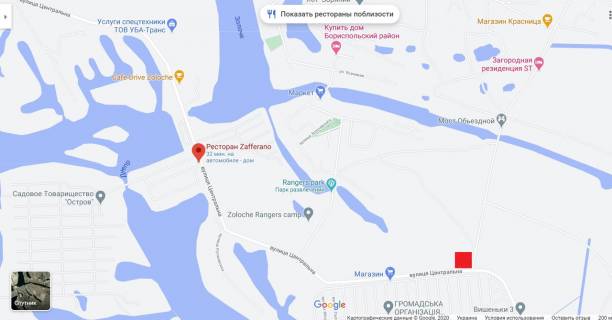 Билборд B в Киеве, 3х6  Дорога Киев - Осокорки ,на перекрестке налево Вишенки-Гниден, прямо Процив - Килов (Б) схема