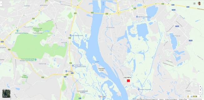 Билборд A в Киеве, 3х6  Осокорки, вул. Центральна навпроти вул. Сонячної, в напрямку пр. Бажана 2 км. 400 м.(А) схема